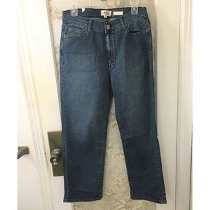 JAEN MOM LINCOLN STONEWASHED BLUE STRAIGHT LEG WOMENS JEANS-30 NWT